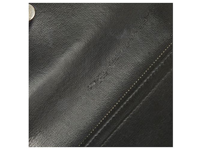 Borsa a tracolla Saint Laurent Cassandra Sunset con logo YSL e catena Nero - vista 8