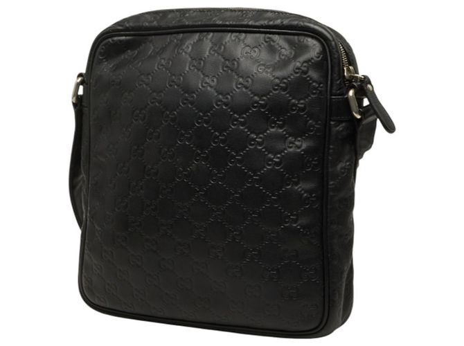 Borsa a tracolla Gucci Guccissima Nero - vista 2