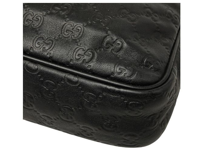 Borsa a tracolla Gucci Guccissima Nero - vista 4