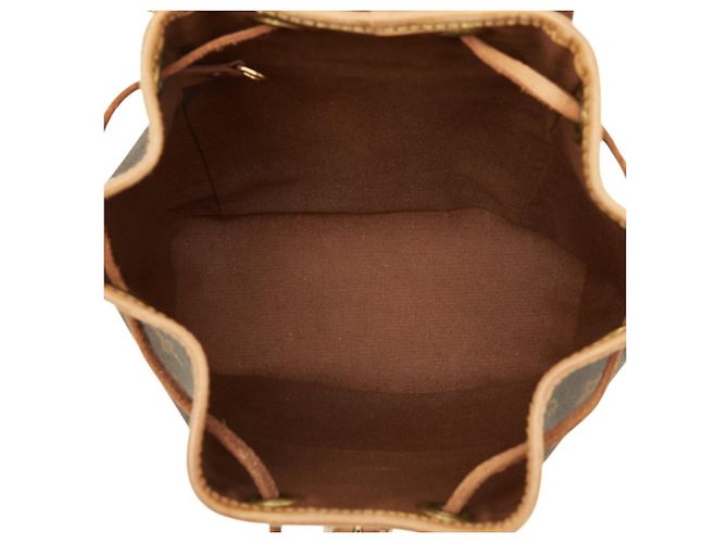 Louis Vuitton Monogram Mini Montsouris Rucksack Braun Monogramm - Ansicht 10
