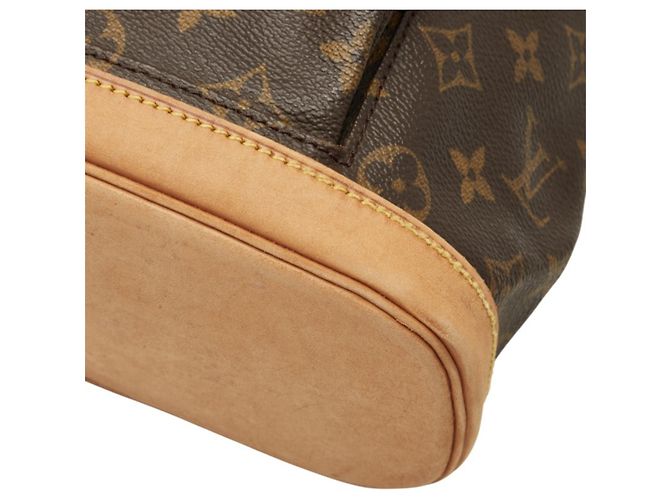 Louis Vuitton Monogram Mini Montsouris Rucksack Braun Monogramm - Ansicht 4