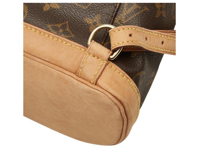 Louis Vuitton Monogram Mini Montsouris Rucksack Braun Monogramm - Ansicht 6
