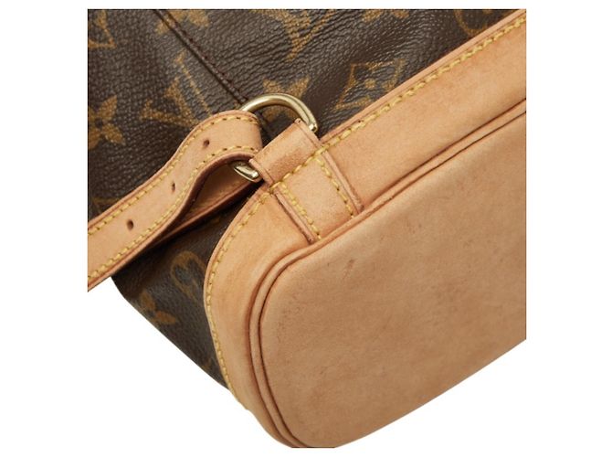 Louis Vuitton Monogram Mini Montsouris Rucksack Braun Monogramm - Ansicht 7