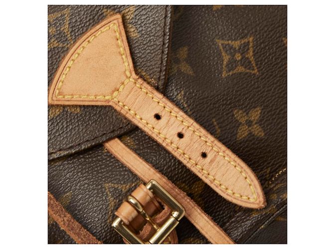 Louis Vuitton Monogram Mini Montsouris Rucksack Braun Monogramm - Ansicht 9