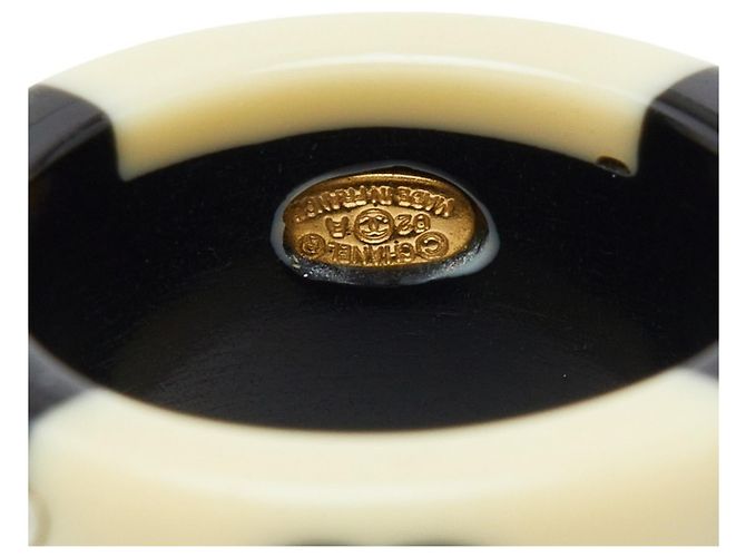 Chanel Coco Mark Ring Schwarz Roh - Ansicht 5