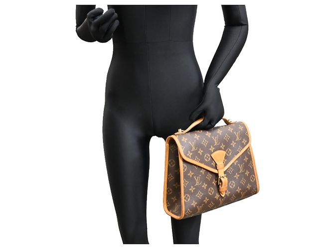 Borsa Louis Vuitton Bel Air da donna Marrone - vista 9