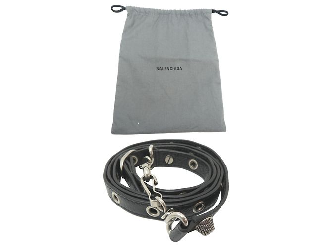 Borsa a tracolla Balenciaga Cagol da donna Nero - vista 9