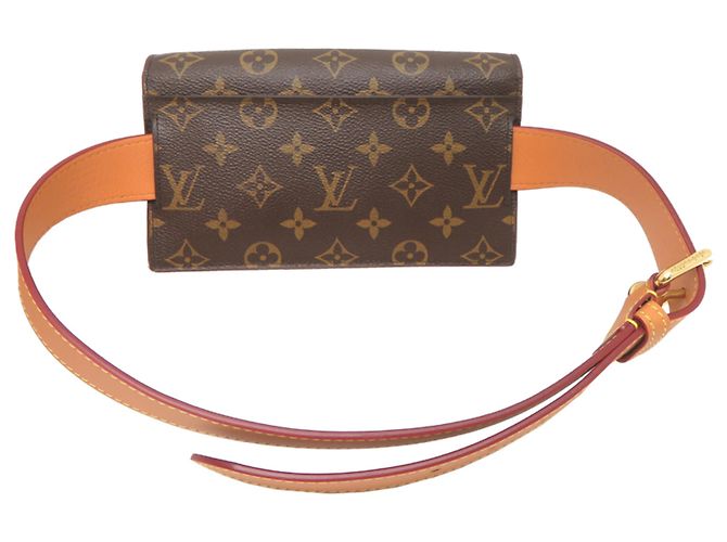 Pouch Cintura Louis Vuitton LV PM Marrone - vista 2