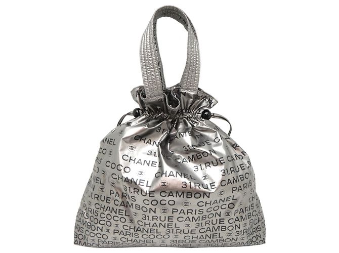Timeless Borsa Tote Chanel Unlimited da donna Nero Argento - vista 2