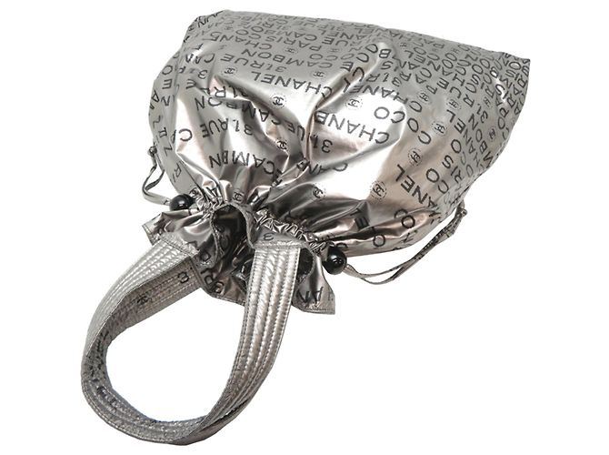 Timeless Borsa Tote Chanel Unlimited da donna Nero Argento - vista 4
