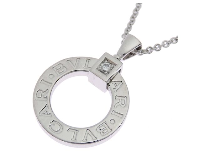 Bulgari Collana Bvlgari in diamanti e oro bianco 18K - vista 2