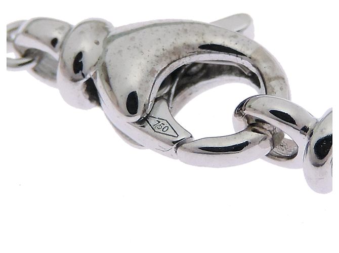 Bulgari Collana Bvlgari in oro bianco 18K e diamanti - vista 6
