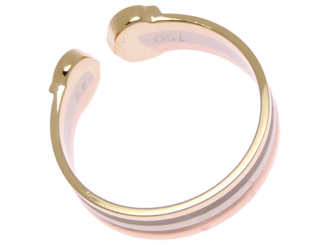 Cartier Three-Color Band Ring - Ansicht 2
