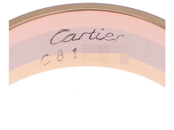Cartier Three-Color Band Ring - Ansicht 5