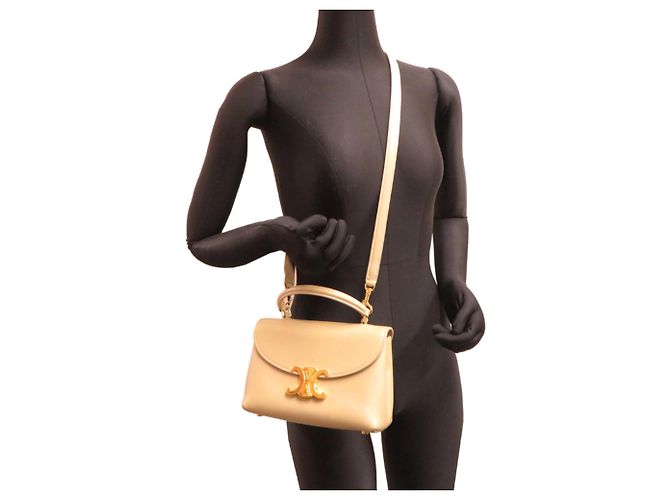 Céline Borsa Celine Teen da donna Beige - vista 8
