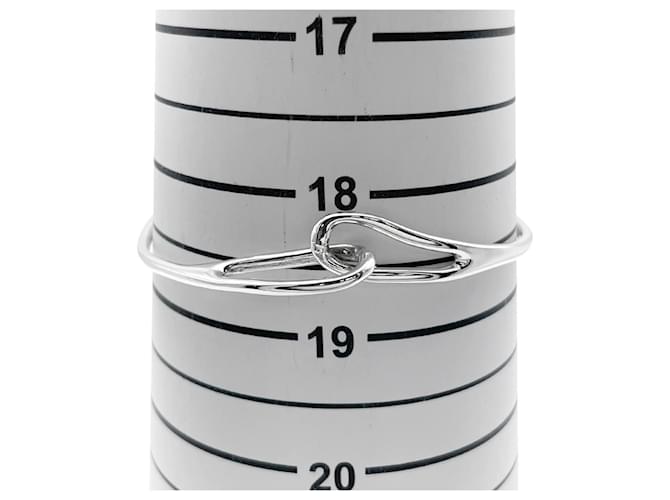 Tiffany & Co Bracciale rigido Tiffany Double Loop Argento - vista 11