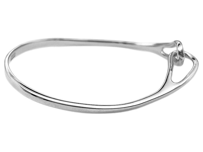 Tiffany & Co Bracciale rigido Tiffany Double Loop Argento - vista 3