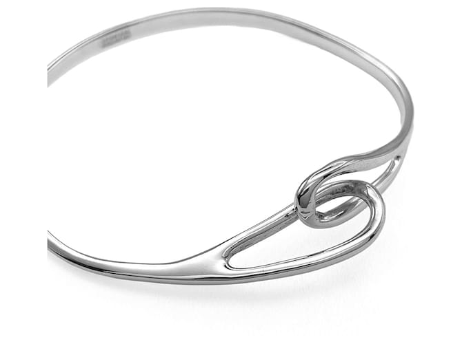 Tiffany & Co Bracciale rigido Tiffany Double Loop Argento - vista 6