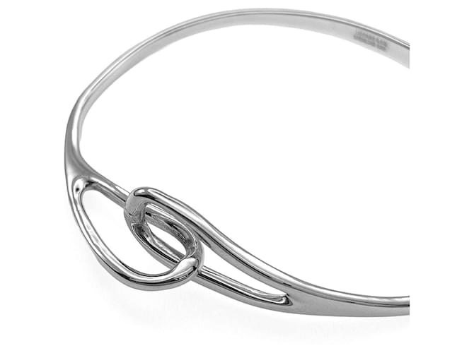Tiffany & Co Bracciale rigido Tiffany Double Loop Argento - vista 7