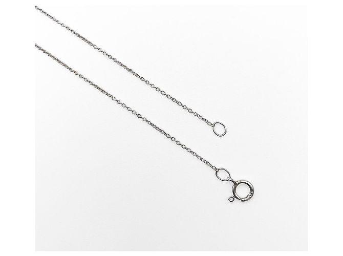 Tiffany & Co Tiffany Cross Ribbon Kombinationshalskette Silber Golden - Ansicht 5