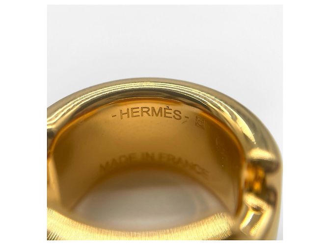 Hermès Orecchini Ear Cuff Hermes Olympe PM Nero D'oro - vista 6