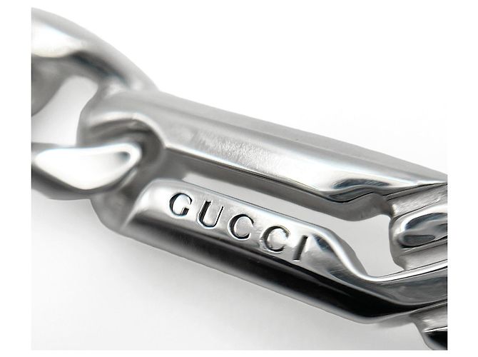 Bracciale in argento con ciondolo nodo infinito Gucci - vista 10