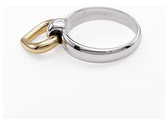 Ring Hermès Anello Heart Knock Hermes Argento D'oro - vista 2
