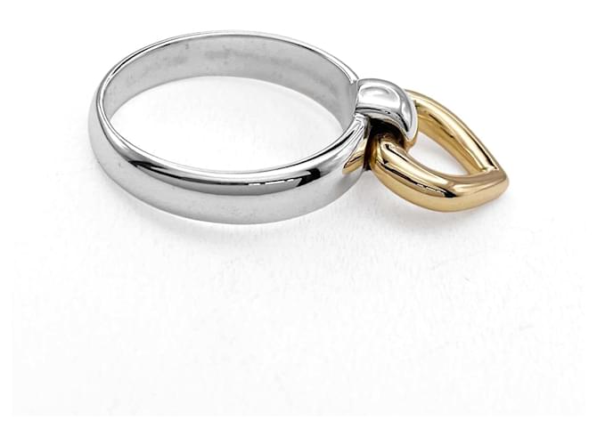 Ring Hermès Anello Heart Knock Hermes Argento D'oro - vista 3