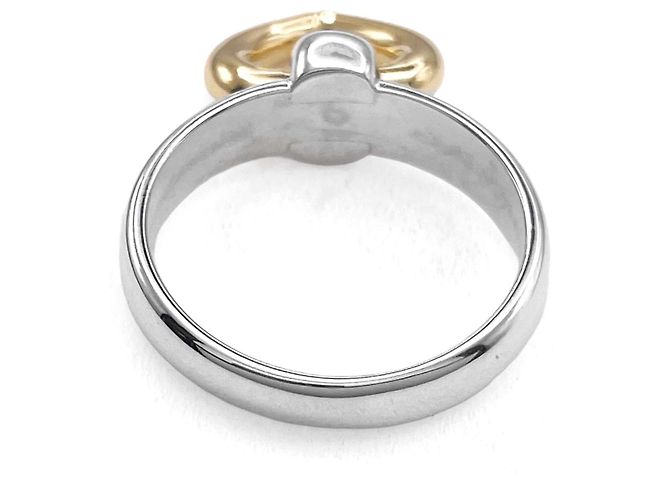 Ring Hermès Anello Heart Knock Hermes Argento D'oro - vista 4