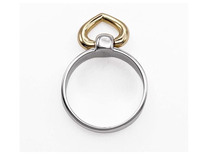 Ring Hermès Anello Heart Knock Hermes Argento D'oro - vista 5
