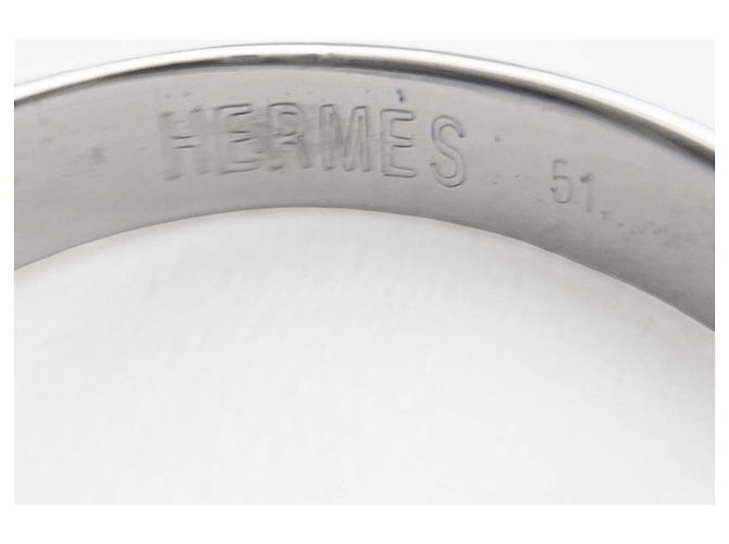 Ring Hermès Anello Heart Knock Hermes Argento D'oro - vista 6
