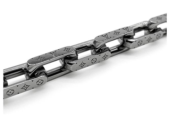 Bracciale con charm in argento Louis Vuitton - vista 3