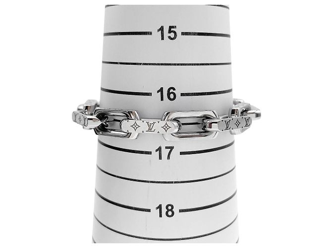 Bracciale con charm in argento Louis Vuitton - vista 8