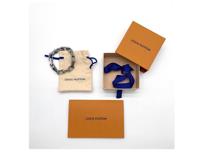 Bracciale con charm in argento Louis Vuitton - vista 9