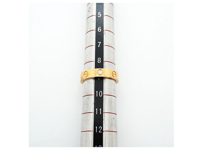 Anello Mini Love Cartier in oro rosa 18K - vista 7