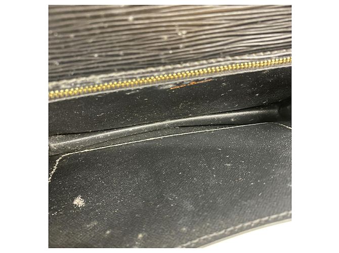 Borsa Louis Vuitton Epi Biface M52322 Noir Nero - vista 13