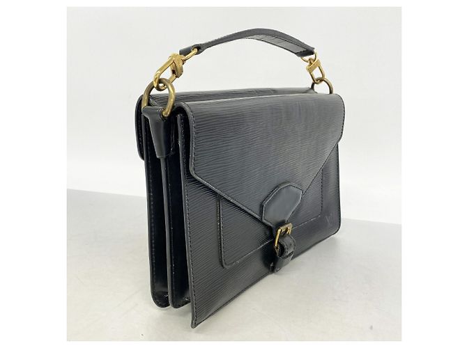 Borsa Louis Vuitton Epi Biface M52322 Noir Nero - vista 2