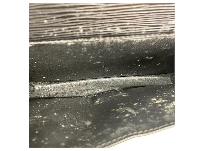 Borsa Louis Vuitton Epi Biface M52322 Noir Nero - vista 4