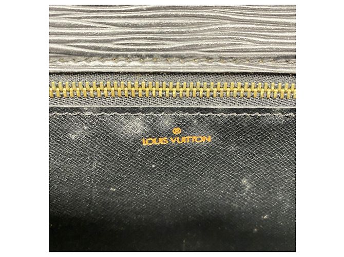 Borsa Louis Vuitton Epi Biface M52322 Noir Nero - vista 5