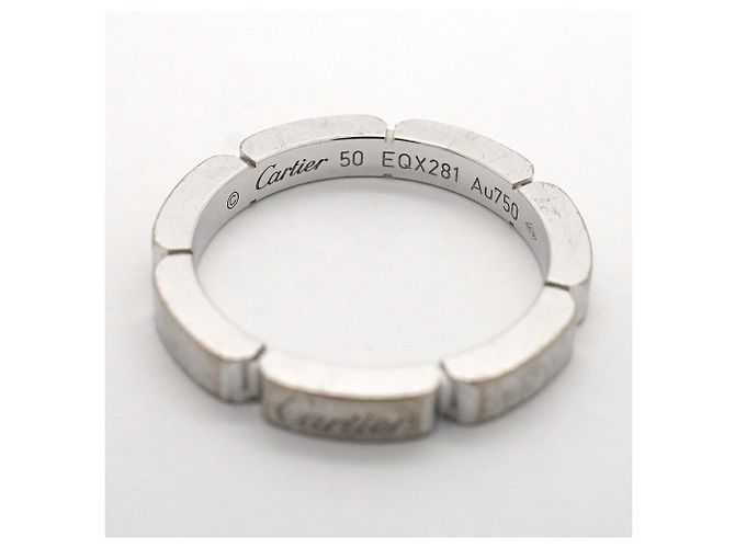 Cartier Maillon Panthère Ring in 18K Weißgold - Ansicht 4