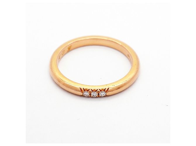 Tiffany & Co. Ehering aus 18K Roségold mit Diamanten - Ansicht 3