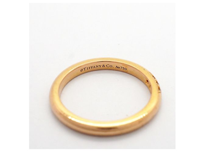 Tiffany & Co. Ehering aus 18K Roségold mit Diamanten - Ansicht 4