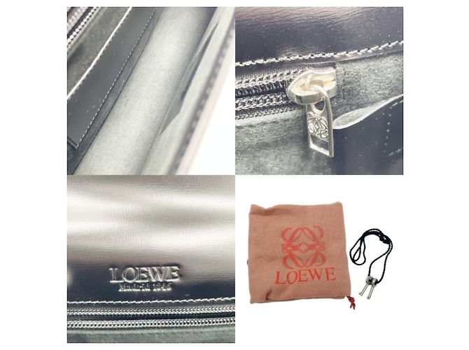 Borsa a pochette Loewe Anagram Diplomatico Nero - vista 10