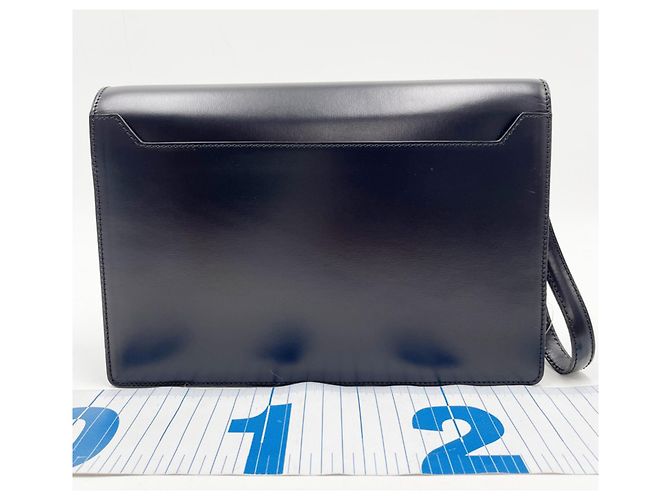 Borsa a pochette Loewe Anagram Diplomatico Nero - vista 3