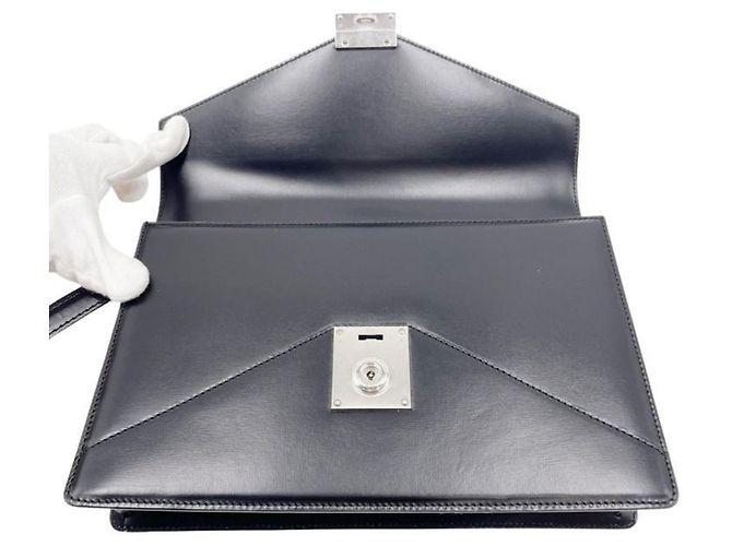 Borsa a pochette Loewe Anagram Diplomatico Nero - vista 9
