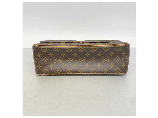 Borsa a tracolla Louis Vuitton Monogram Vivacite GM Marrone - vista 3