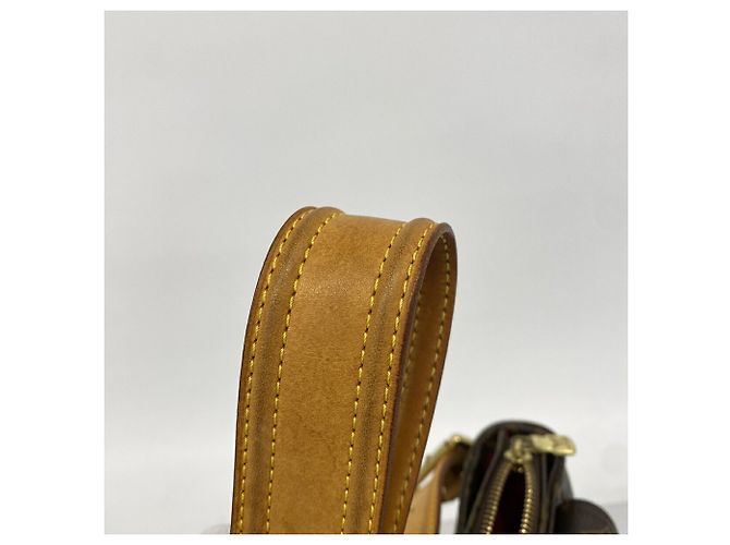Borsa a tracolla Louis Vuitton Monogram Vivacite GM Marrone - vista 7