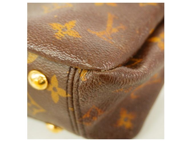 Borsa Louis Vuitton Monogram Pallas BB Marrone Fuschia - vista 6