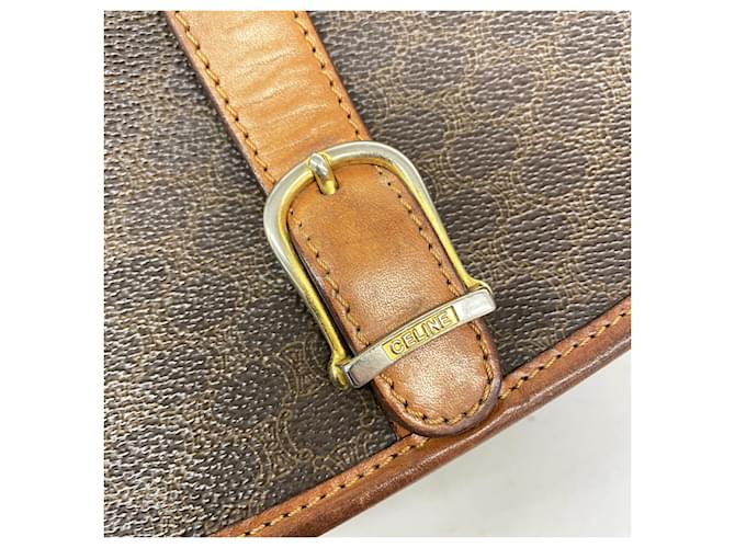 Céline Borsa a tracolla Celine Macadam Marrone - vista 10