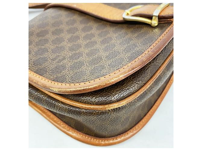 Céline Borsa a tracolla Celine Macadam Marrone - vista 6